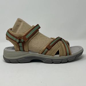 Land's End Women All Weather Sandal Desert Tan S8